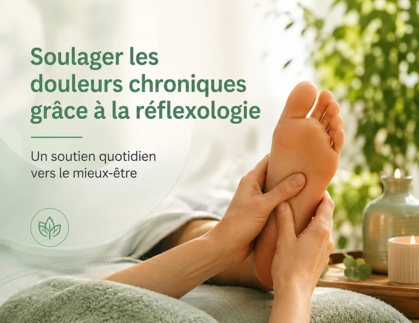 Soulager les douleurs chroniques grâce à la réflexologie : un soutien quotidien vers le mieux-être