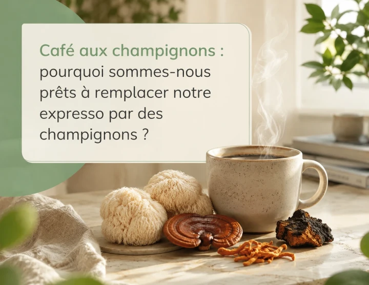 Café aux champignons : pourquoi sommes-nous prêts à remplacer notre expresso par des champignons ?