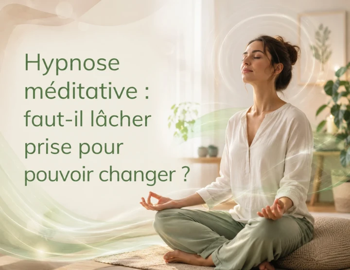 Hypnose méditative : faut-il lâcher prise… pour pouvoir changer ?