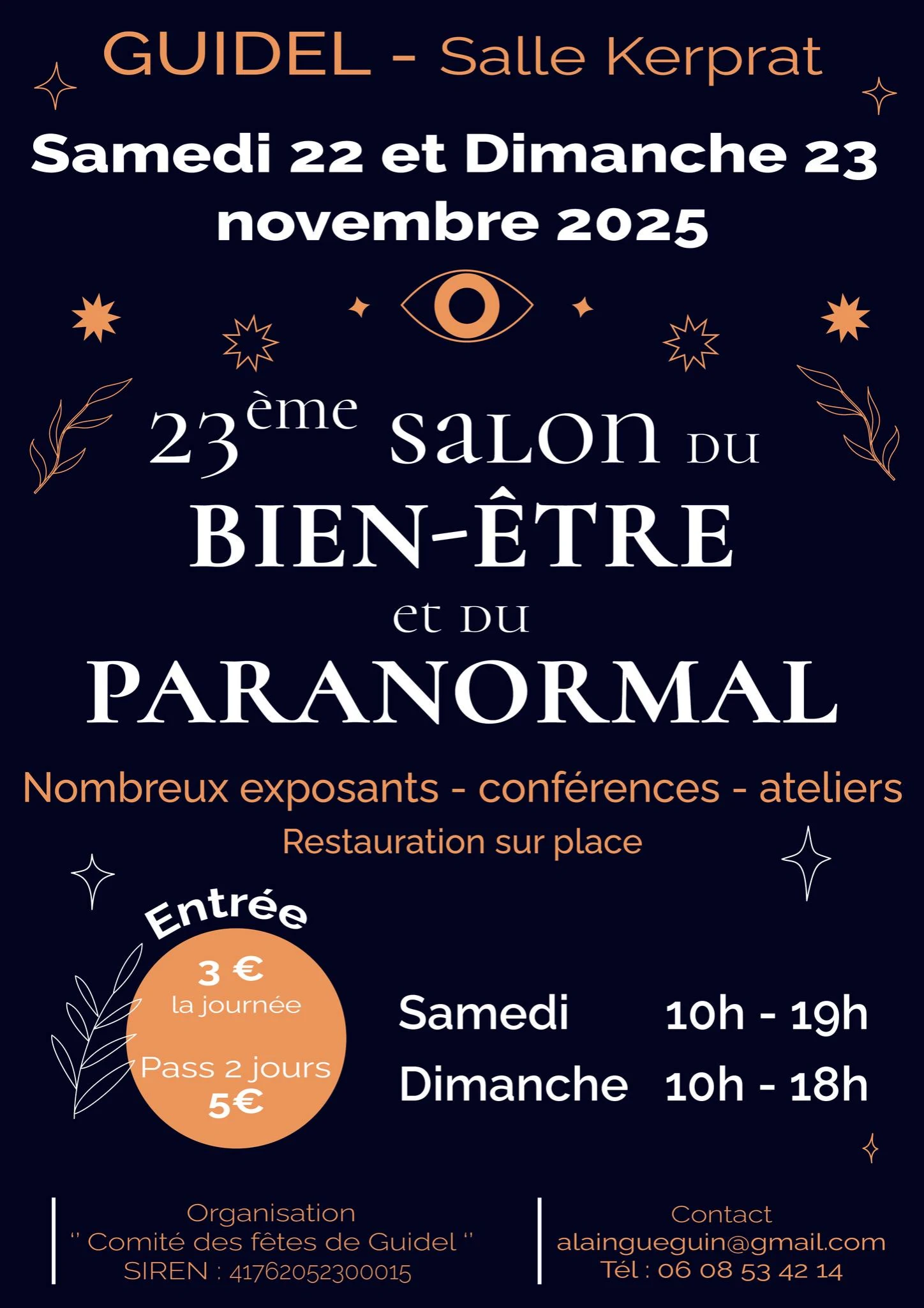 23ème salon du bien-être et du paranormal