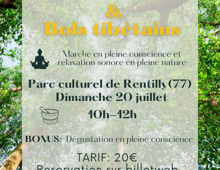 Sophro balade au parc de Rentilly (77)